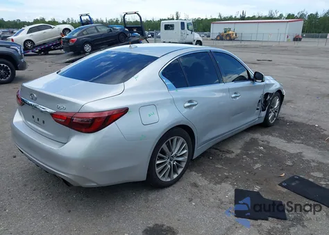 2018 Infiniti Q50 3.0T Luxe from USA, damaged, VIN JN1EV7APXJM362684